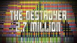 Synthesia Tsmb2 - The Destroyer 2.7 Million Notes 128 Keys Black Midi
