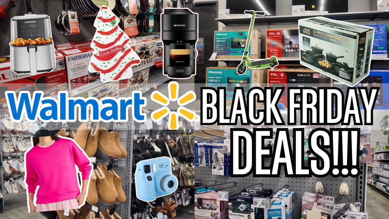 WALMART TOP BLACK FRIDAY DEALS SHOP WITH ME! 2025 - YouTube