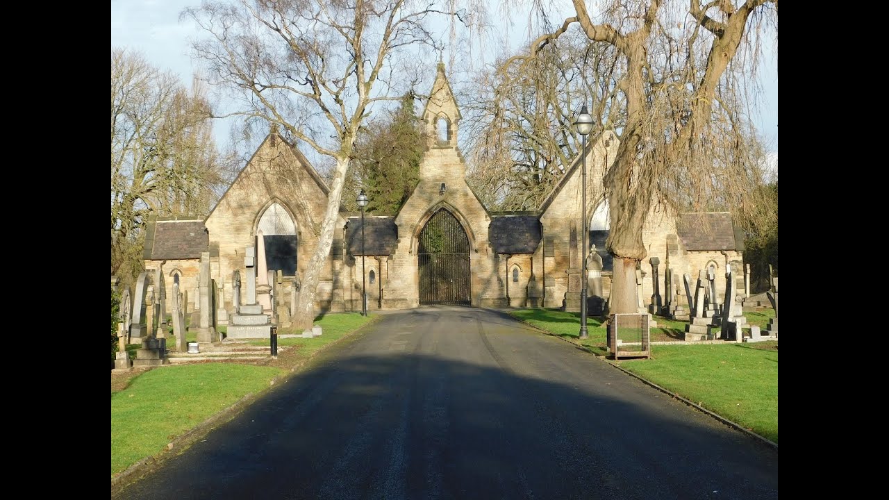 Oxbridge Cemetery chapel with Drone footage. YouTube