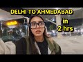 Solo trip… par dil full excitement 😍 Delhi → Ahmedabad ✈️