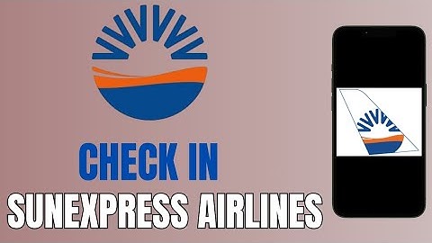 How to quickly check in online sunexpress Airlines (2024)-Easy guide