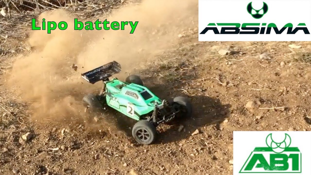 Absima AB1 with Lipo battery - YouTube