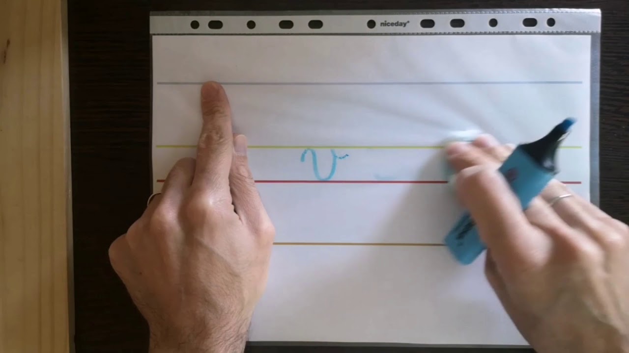 L'écriture des lettres cursives (ou attachées) - YouTube