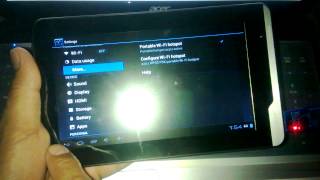Make your tablet a hotspot using LAN. screenshot 5