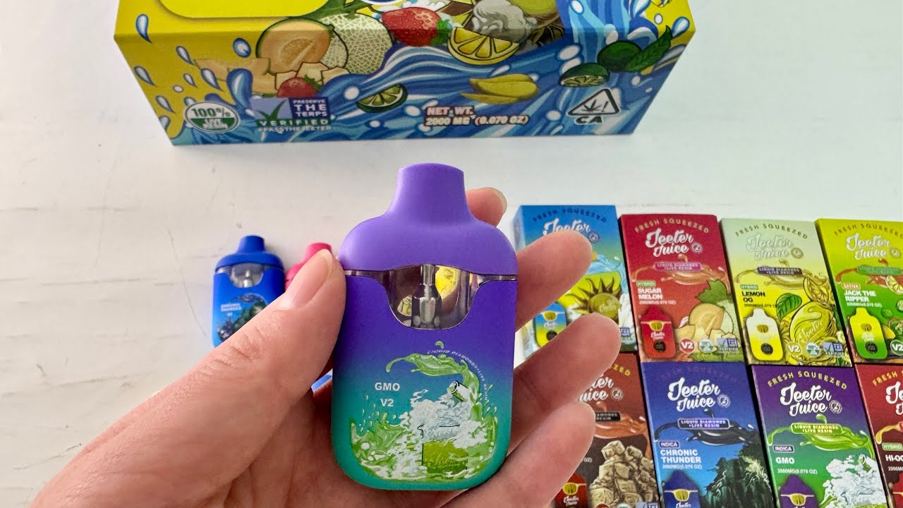 2g Jeeter Juice v2 empty disposable vape pens