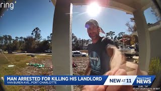 Florida tenant accused of murdering landlord