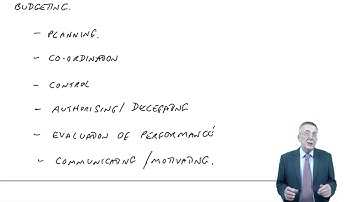 ACCA F5 Budgeting Example 1