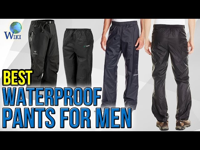 Amazon.com: Men's 100% Waterproof Pants, Golf Rain Pants for Men Black :  Clothing, Shoes & Jewelry