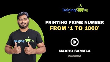 Print Prime Numbers from 1 to 1000