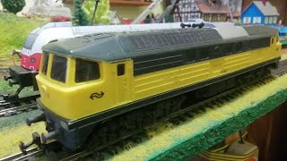 Spalinowóz BR 130 1606 Ludmiła, prubna jazda 1/4 prezent od Mikołaja, Lokomotywa firmy PIKO 1:87 H0