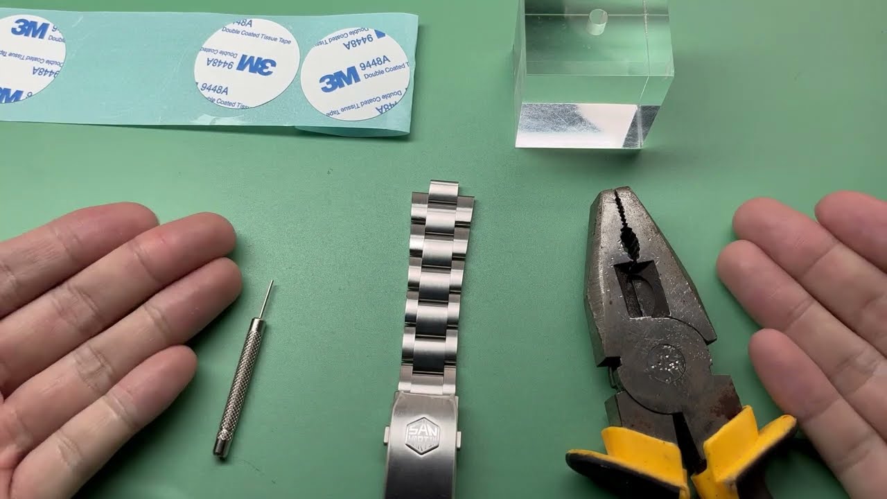 New Adjustment Method for Pin Structure Bracelet Lengths