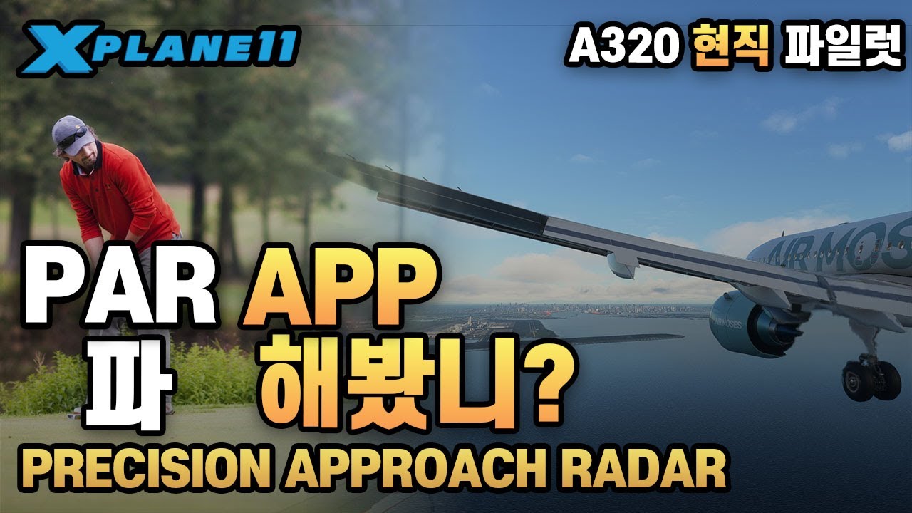 파 어프로치 보셨습니까?ㅣ현직파일럿ㅣ플라이트시뮬레이터ㅣ밧심ㅣPAR APPROACHㅣREAL PILOTㅣFLIGHT ...