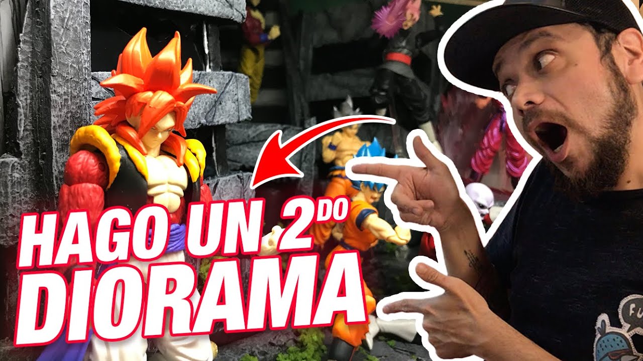 🚨TUTORIAL DE DIORAMA DE DRAGÓN BALL Apocalíptico