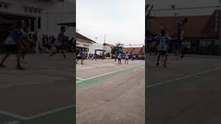 TURNAMEN DI CILUWEO ANTARA SMP:SMP SATAP 1 TEMPURAN VS SMPN 1 LEMAH ABANG WADAS