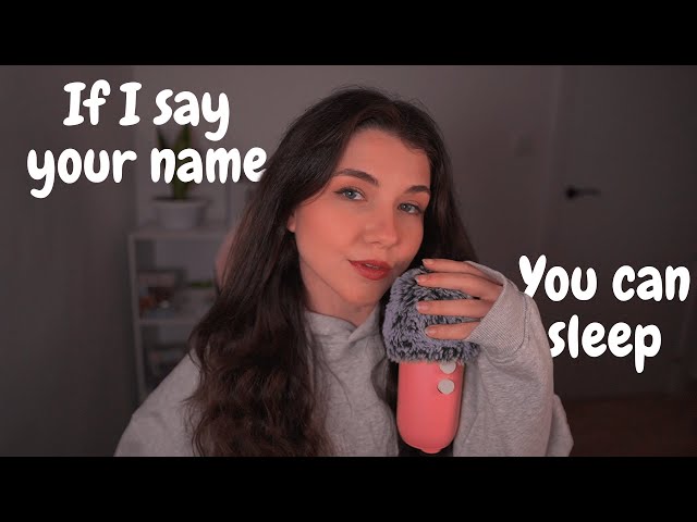 ASMR If I say your name, you can sleep 😴 | Lonixy ASMR English