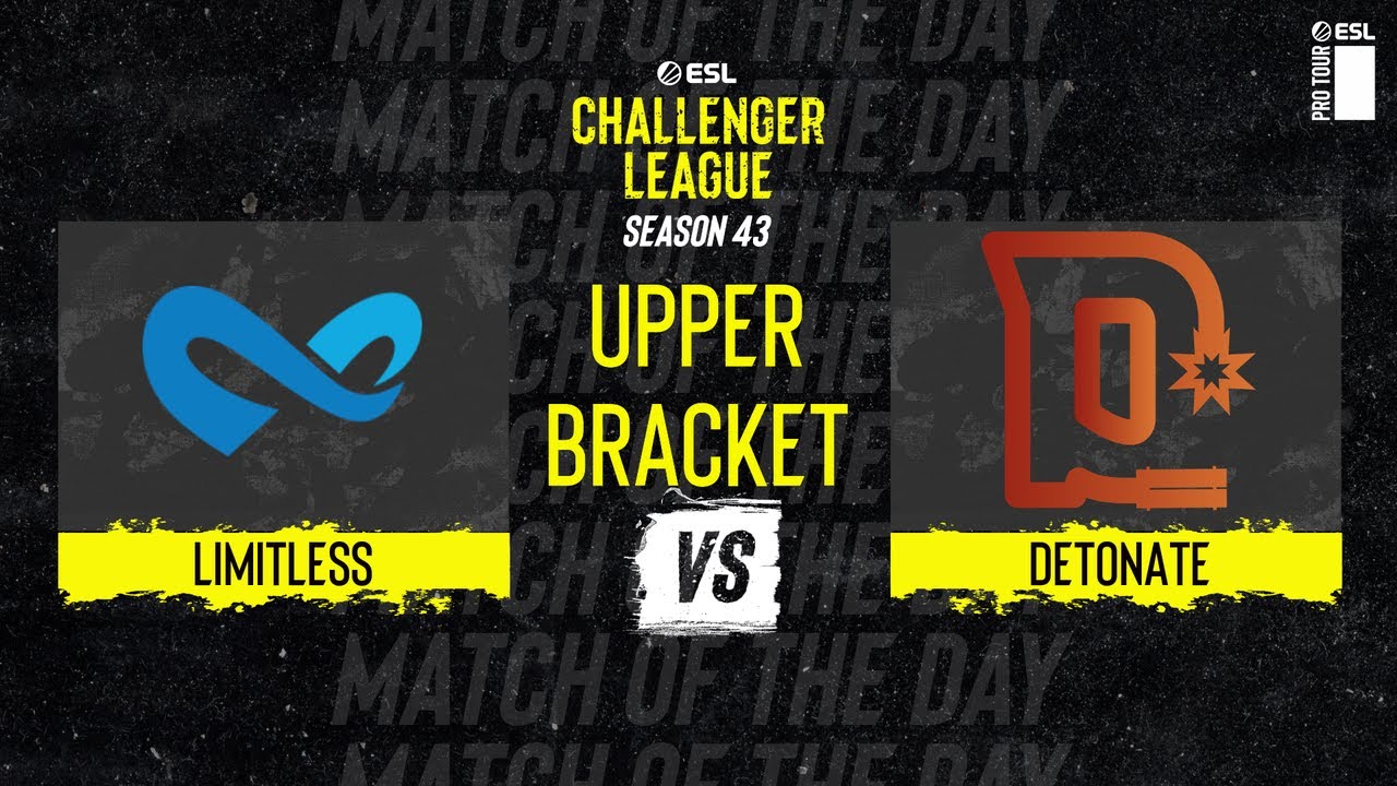 Limitless vs. Detonate - Map 2 [Nuke] - ESL Challenger League S 43 - NA Relegation - Upper bracket