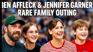 Ben Affleck & Jennifer Garner Enjoy Rare Family Outing At Red Sox Game!