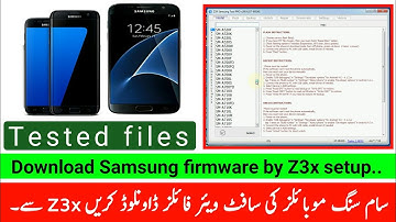 How to download Samsung flash files with Z3x box | ZM Lab