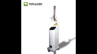 ⁣Фракционный лазер ТОPLASER CO2-1A. Демонстрация оборудования. Часть 2