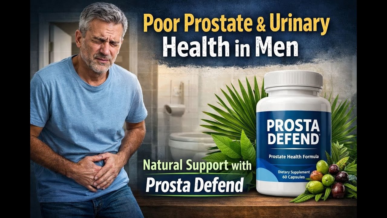 Poor Prostate and Urinary Health in Men : Causes, Signs & Natural Support Options