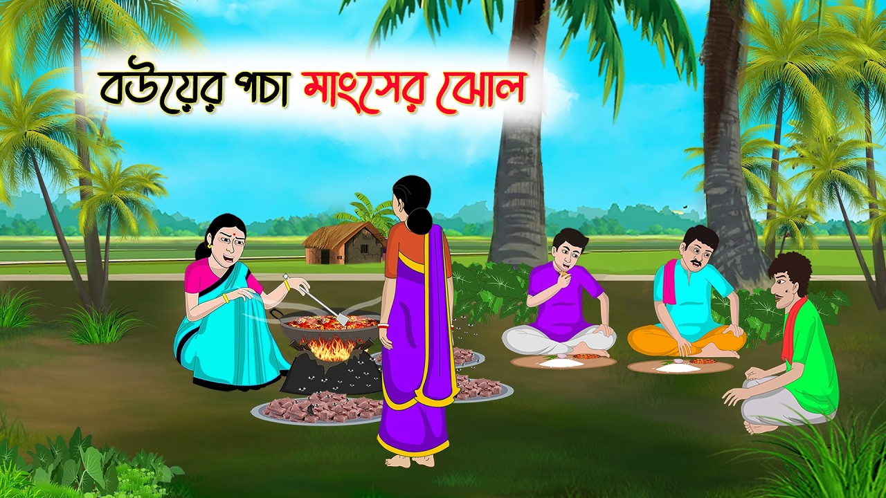 বউয়ের পচা মাংসের ঝোল | Notun Bangla Golpo || Mojar Golpo | Thakumar Jhuli