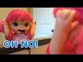 BABY ALIVE School Starts In 3 Days And I Have PINK HAIR! Baby Alive Videos!