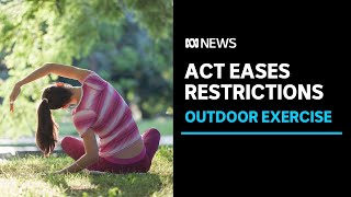Exercise limit extended and playgrounds reopened to ease mental strain of ACT lockdown | ABC News