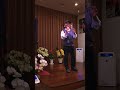 「アデュー」前川清さんの曲を歌いました。