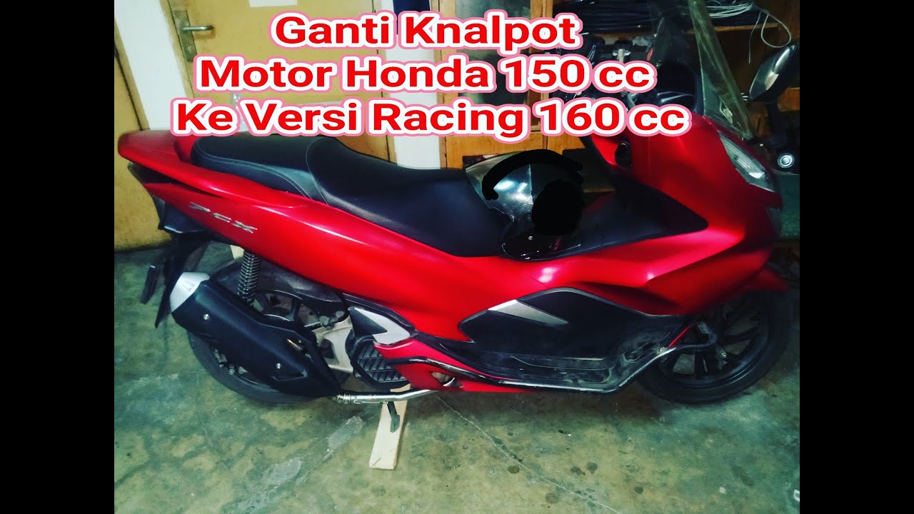 CARA PASANG KNALPOT MOTOR HONDA PCX150