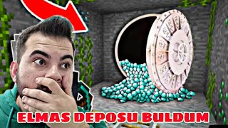 MADENE GİRDİM ELMAS ALTIN BULDUM/MİNECRAFT