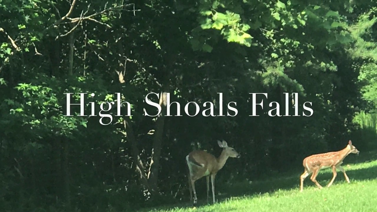 High Shoals Falls, NC Hiking Waterfall Loop Trail Campsites