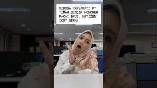 Wanita ini rendahkan profesi honorer. Wajahnya bikin kesel! 😡 #honorer #penghinaan #bumn