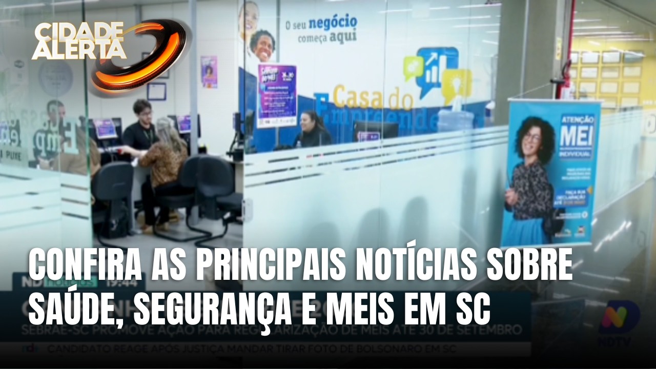 DIU hormonal, violência e MEIs estão entre os destaques em SC