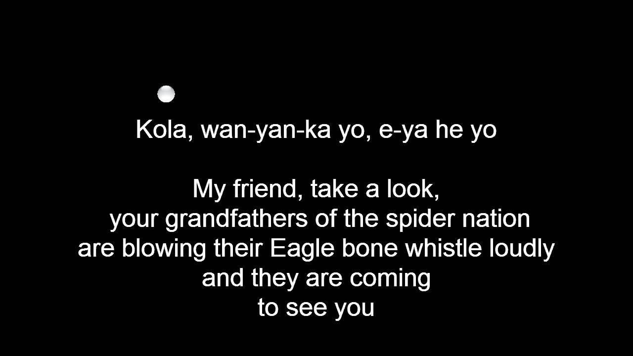 Lakota Lodge Songs 3/16, Spider Nation Honoring Song, Ik to Oyate Wan