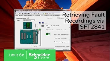 Retrieving Fault Recordings from Sepam Relays via SFT2841 | Schneider Electric Support