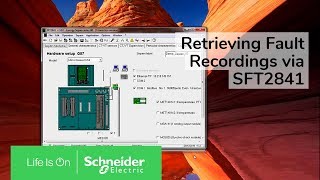 Retrieving Fault Recordings from Sepam Relays via SFT2841 | Schneider Electric Support screenshot 5