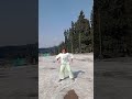 "Zumba in the Snow" #zumba #bellydance #dance #Que se prenda #nature #joy #betoperez #