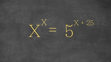 99% Of People Fail To Solve This Problem | A Beautiful Exponential Equation