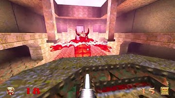 Quake Remastered - Chthon Boss Fight