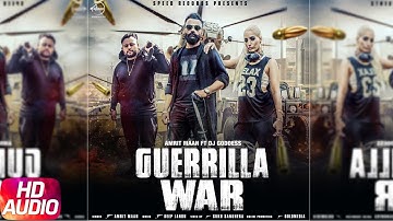 Guerrilla War | Audio Song | Amrit Maan Ft DJ Goddess | Deep Jandu | Sukh Sanghera | Speed Records