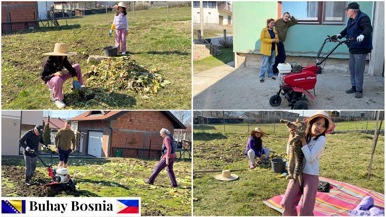 Priprema naše bašte | Preparing our garden