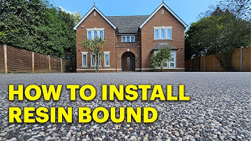 How To Install A Resin Bound Surface! Step By Step Guide.