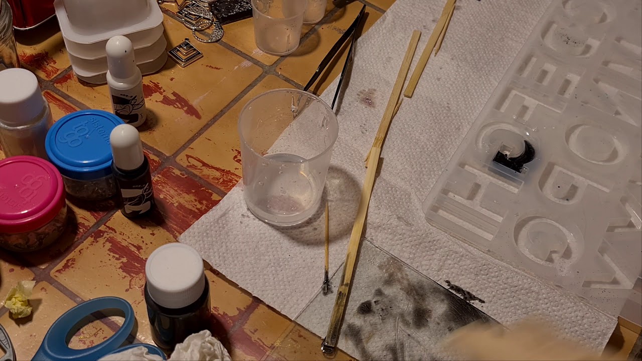 Réalisation d'un porte-clés en résine Epoxy