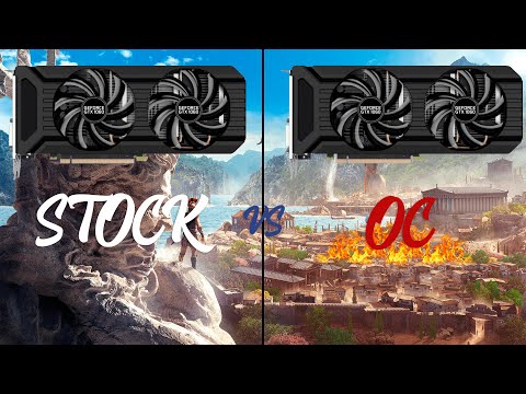 GTX 1060 6GB OC vs STOCK ( in 9 games )