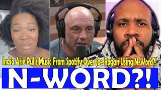Grammy Winner India Arie Pulls Music From Spotify For Joe Rogan Using The N-Word & 'Apes Story' ?! - listen to music together without spotify premium