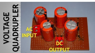 Voltage Quadrupler | 4x Voltage