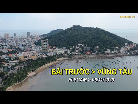 bãi trước 2022 Toàn cảnh Bãi trước - Vũng Tàu - Flycam I Hoangtv