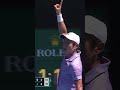 RUNNING drive-backhand winner! 😎