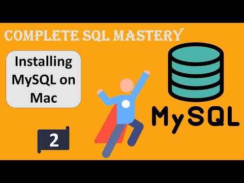 Complete SQL Mastery / 1. Getting Started / 3  Installing MySQL on Mac