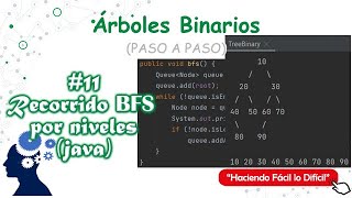 Binary Trees 11/13 - BFS or Level-by-Level Traversal (JAVA) | Data Structures